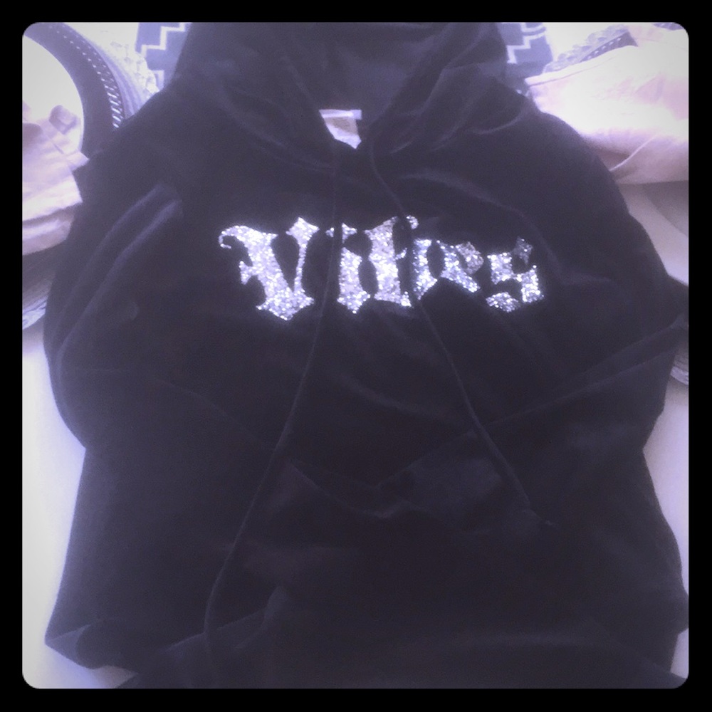 Velvet hoodie